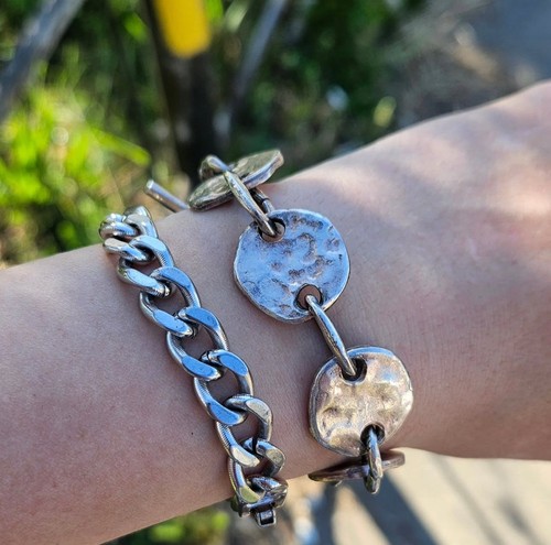 Bracciale vintage monet - bracciale, tono