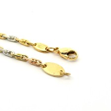 Collana in oro, catena a