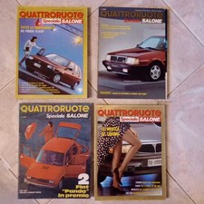Riviste Quattroruote  Speciale Salone Auto LOTTO 4 SPECIALI ANNI 80 86 88 90