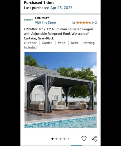 Pergola 12 - x,
