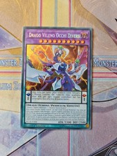 Yu-Gi-Oh! Drago Veleno Occhi Diversi, raro SEGRETO, BLLR, ITA yugioh 