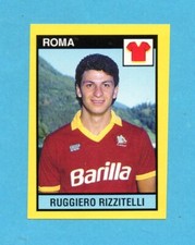VALLARDI-GRANDE CALCIO 1988/89-Figurina n. 250- RIZZITELLI -ROMA-NEW VELINA