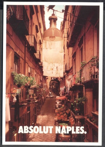 Promo postcard for absolut - for,