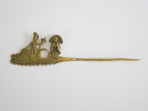 Ottone oggetto tagliacarte - in,