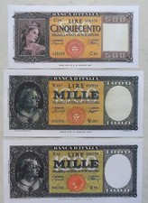 1.000 lire ORNATA di PERLE +