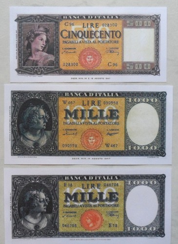 000 lire ornata - lire,