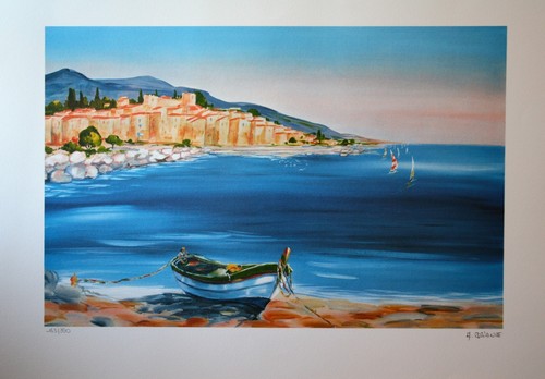 Anne marie briante estampe - -,