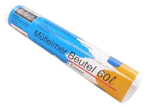 Sacchetti pattumiera litri - 60,