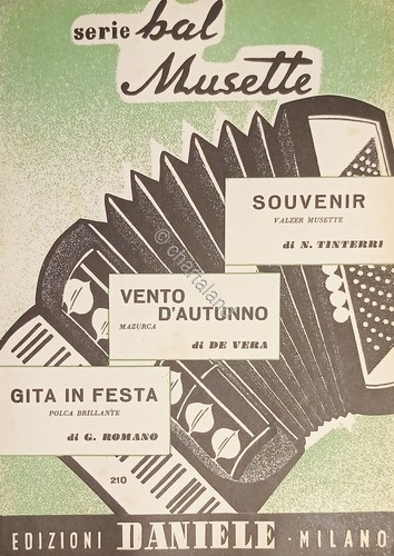 Spartiti serie bal musette - spartiti,