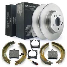 Dischi Freno Pastiglie Ganasce Posteriore per Mercedes-Benz Classe C CLK SLK