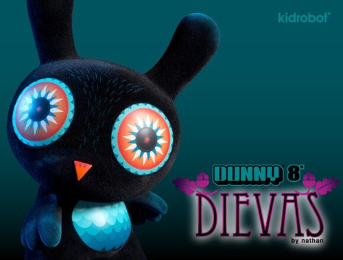 Kidrobot dievas black owl - kidrobot,