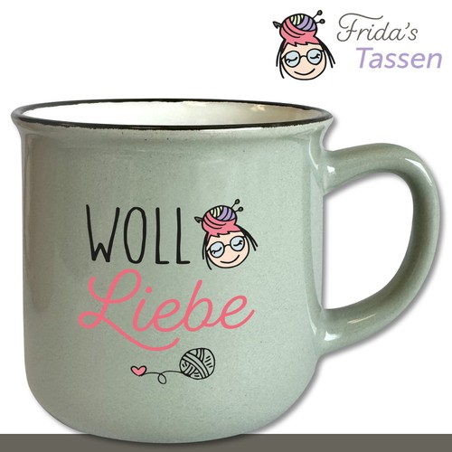 Tazza frida con - tazza, di
