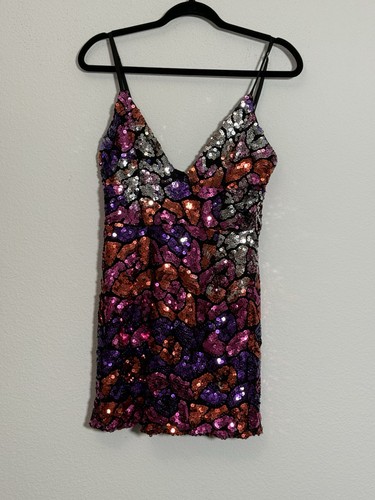 Abito festa con paillettes - da,