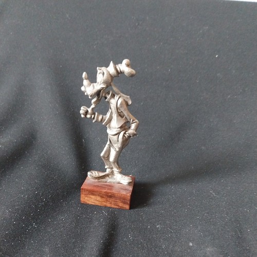 Statuetta peltro pippo goofy - statuetta,