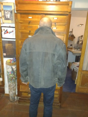 Giacca heros pelle nera - nera, tipo