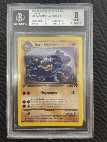 Dark machamp rara holo - machamp,