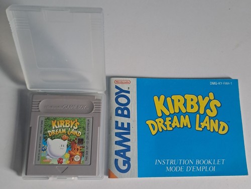 Nintendo game boy - game, kirby's