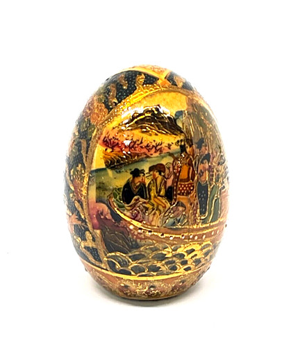 Vintage satsuma uovo - satsuma, cinese