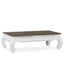 TAVOLINO OPIUM BIANCO SHABBY