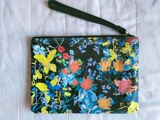 New Multicoloured  faux leather clutch bag ZARA Borsa Clutch Pochette NUOVA