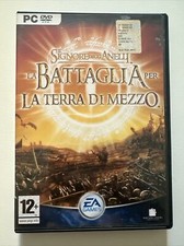 IL SIGNORE DEGLI ANELLI LA BATTAGLIA PER LA TERRA DI MEZZO PC VERSIONE ITA