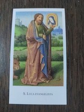 San Luca Evangelista, Holy Card, Paco 125