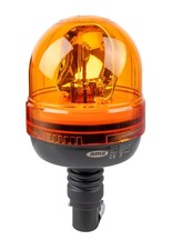 LAMPEGGIANTE GIROFARO ALOGENO 12V CON ASTA FLESSIBILE 55W IP66 TRATTORE MERLO