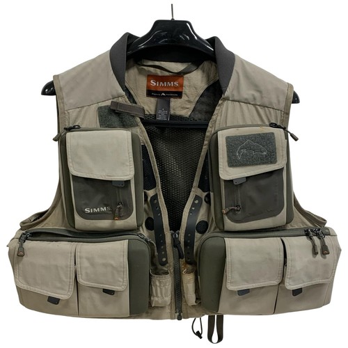 Simms fishing vest guide - fishing,