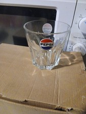 6 Bicchieri Vetro Pepsi