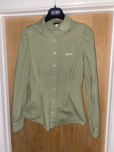 Camicia donna kaki armani