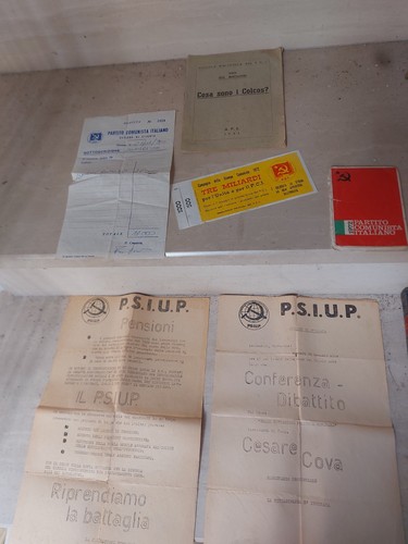 Lotto del comunista anni - del,