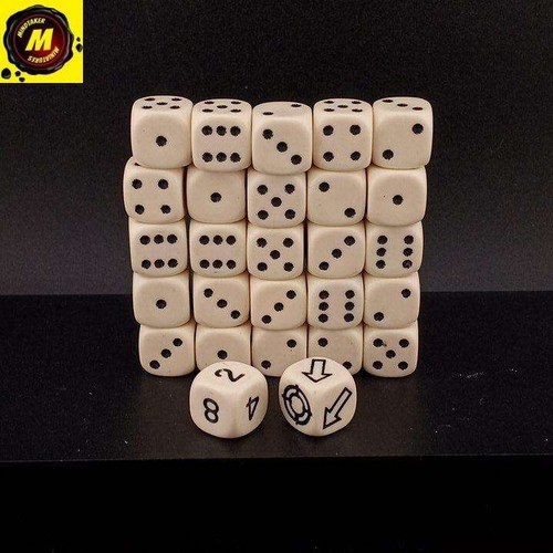 Cubo dadi bianco - cubo,