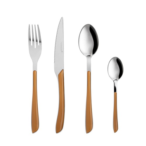 Set posate acciaio afrodite - acciaio,