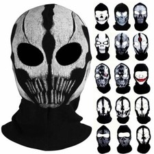Maschera viso passamontagna tattica teschio fantasma esercito maschera militare Halloween cosplay