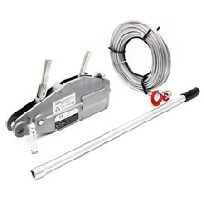 TTParanco a fune max 800kg fune 20m Ø8,3mm per sollevamento spostamento carichi