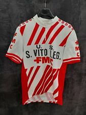 Fac s. Vito leg. ciclismo maglia maglietta vintage jacket ciclista t-shirt tg M