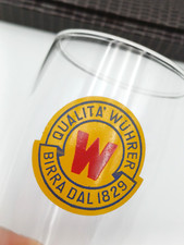 WUHRER BICCHIERE PUBBLICITARIO DA COLLEZIONE