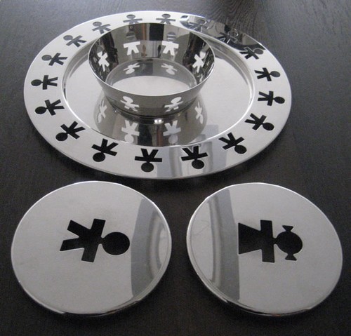 Set alessi vassoio - -,