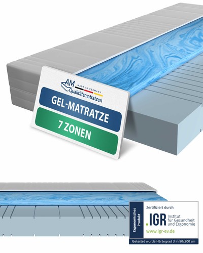Materasso schiuma gel - in,