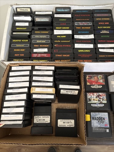 Lotto videogiochi vintage - lotto, 96