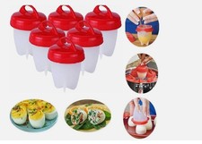 6 Cuoci Uova In Silicone