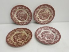 4 Piatti Vintage River Scenes