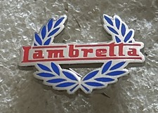 Rare Lambretta Enamel Badge