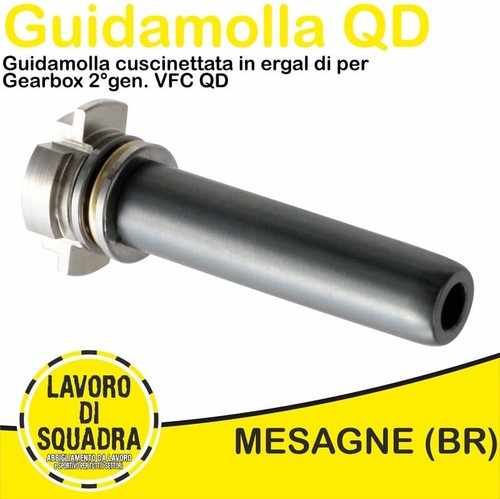Guidamolla cuscinettata - guidamolla, in