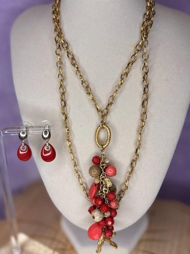 Set orecchini goccia vintage