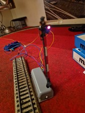 Marklin H0 Segnale Principale Con Influenza Sui Treni 7039 Rif S 168