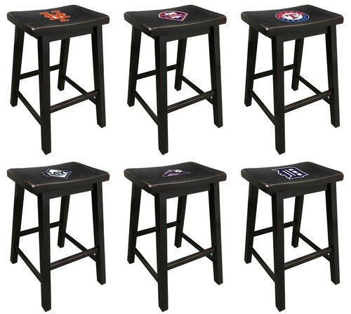 Sgabello bar legno mlb - da, in