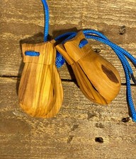 Nacchere - Castagnole Napoletane artigianali in legno di Ulivo