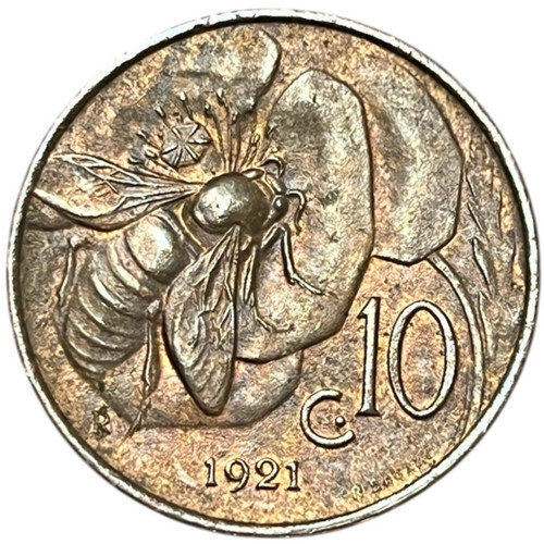 Centesimi 1921 ape - centesimi,