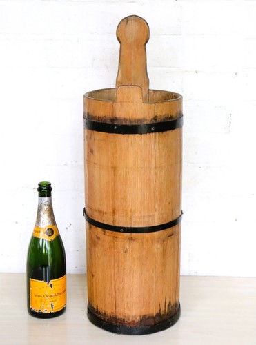 Antico burriera legno - antico, in